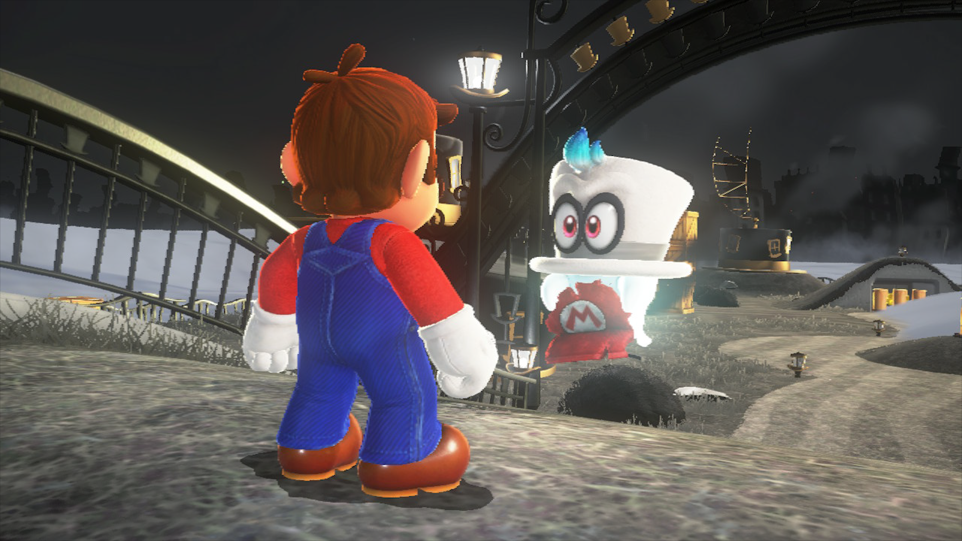 How Super Mario Odyssey scales across docked and handheld modes